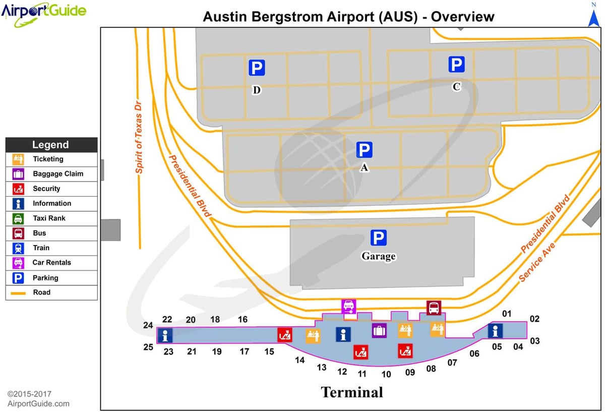 Austin Hare international airport peta