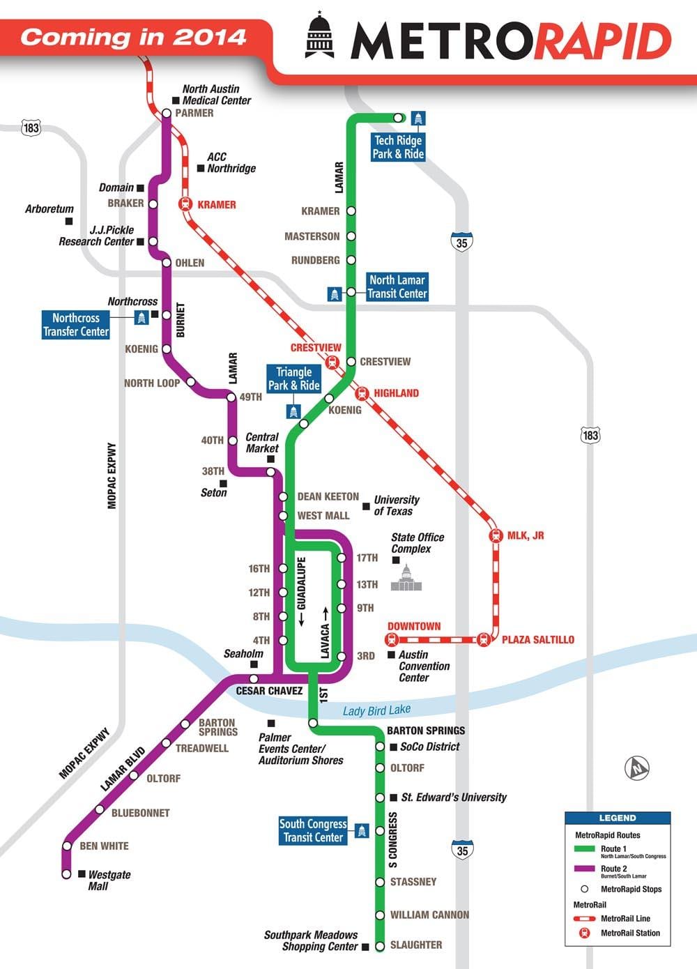 metro rail Austin peta